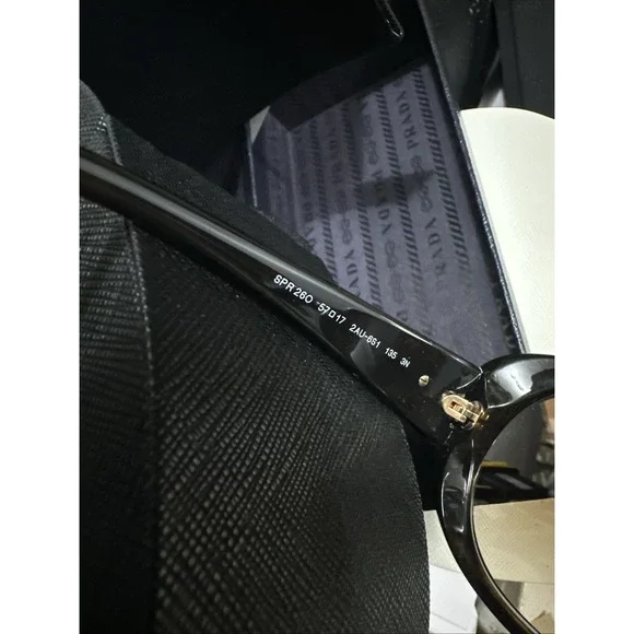 PRADA OPR 260S Brown Gradient Sunglasses SPR 26O Made In Italy AUTHENTIC NIB - Picture 4 of 5